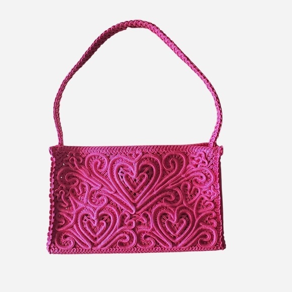 Dolce & Gabbana Pink Shoulder Bag with Heart Accent - Picture 2 of 4